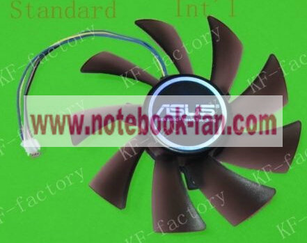 NEW ASUS NVIDIA GTX 570 580 Fan 40mm 4Pin T129025SU 0.38A - Click Image to Close